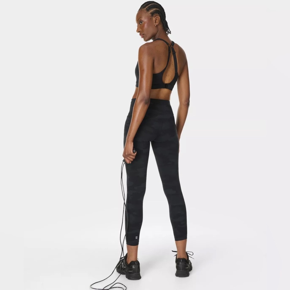 Sweaty Betty Power 7/8 length legging camo size XS